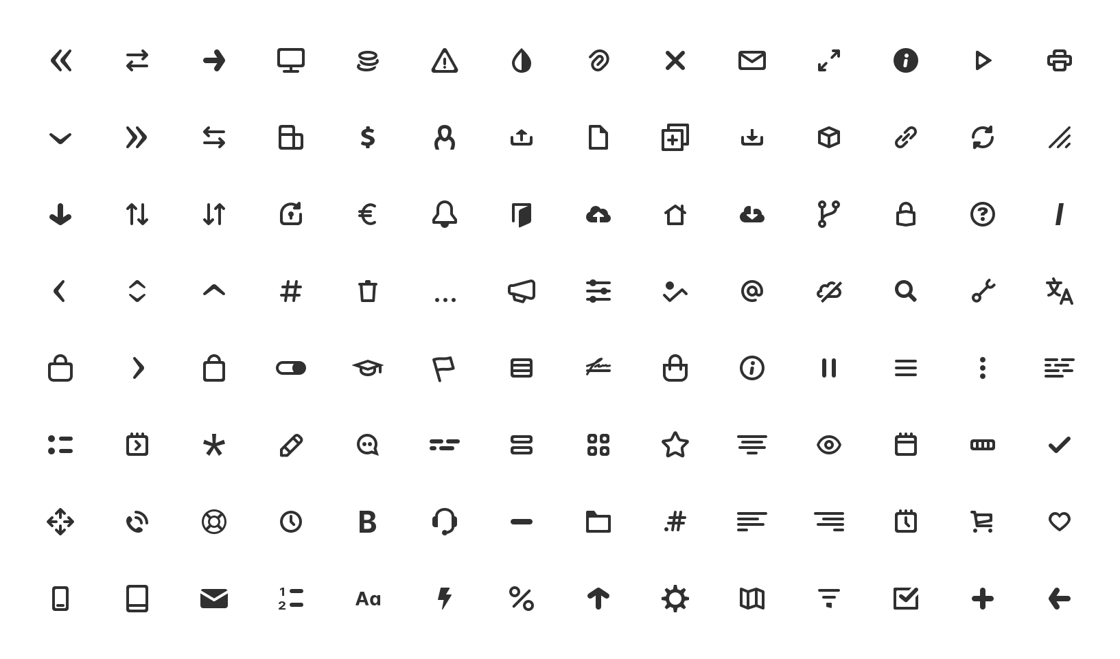 Some of Pepperi icons