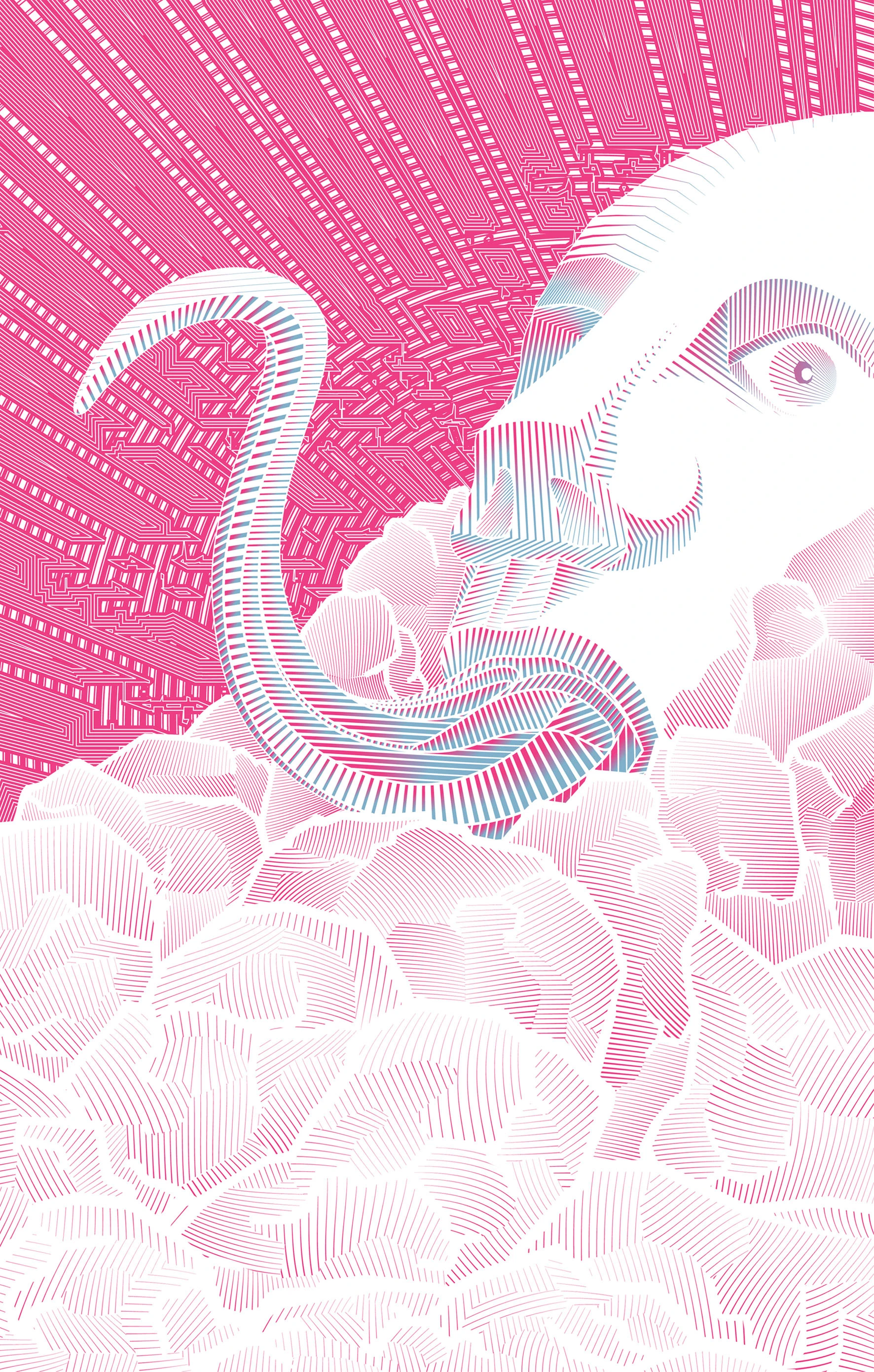 The licking monster from the pink ass